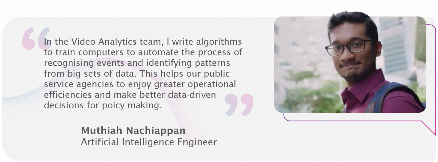 Testimonial for careers in GovTech capability centre for data science and artificial intelligence - AI engineer